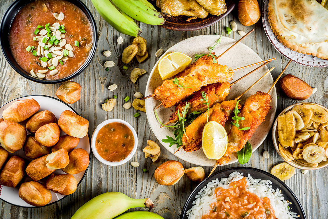West African Food Spread